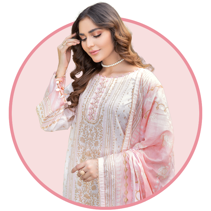 3-PC Eid Edit Embroidered Collection