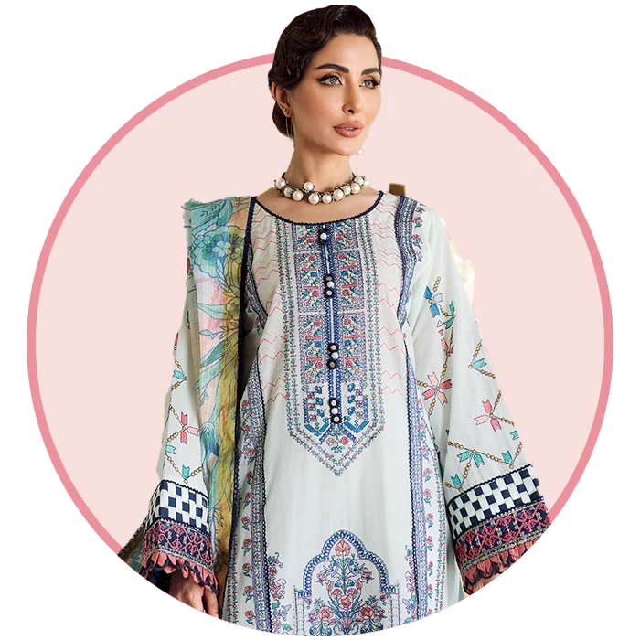 3-PC Eid Edit Embroidered Collection