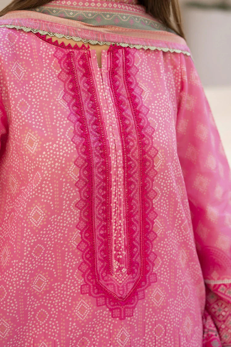 3-PC Unstitched Printed Lawn Suit