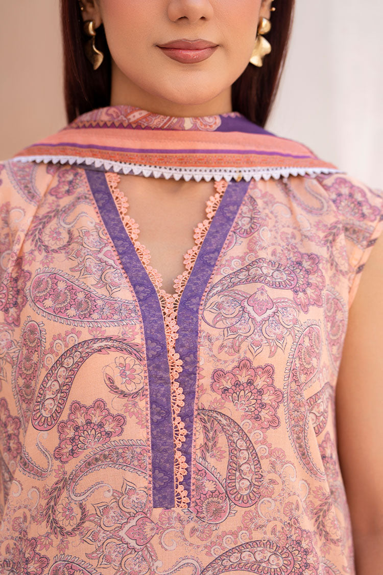 3-PC Unstitched Printed Lawn Suit