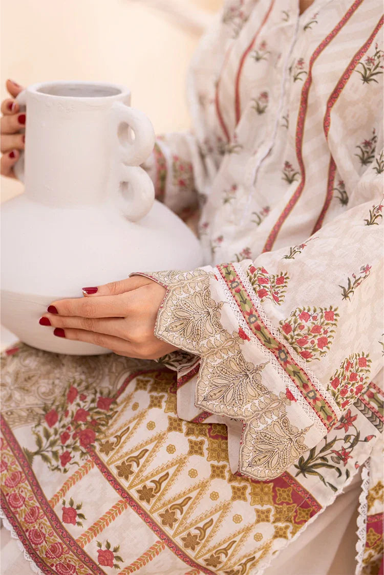 3-PC Unstitched Printed Lawn Suit