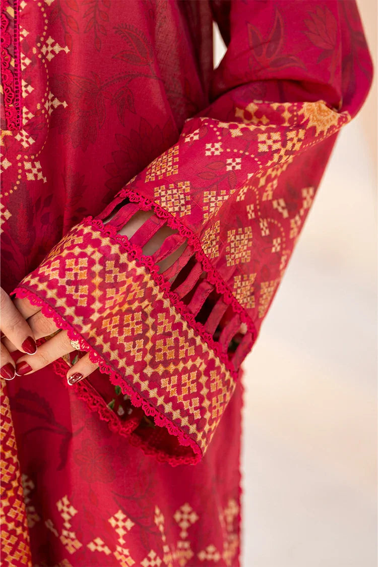 3-PC Unstitched Printed Lawn Suit