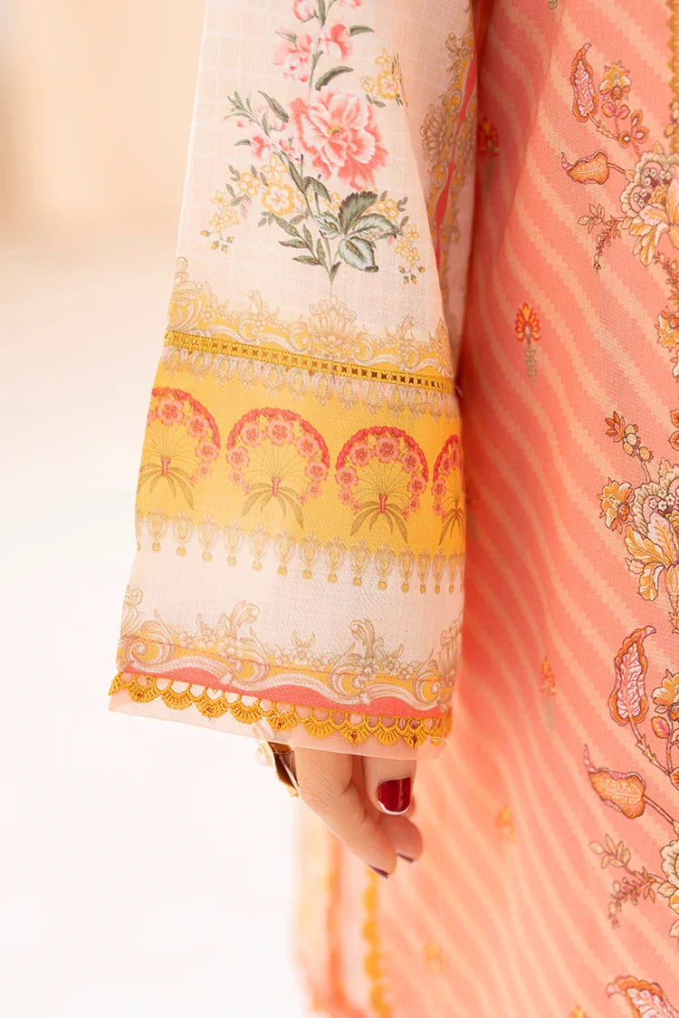 3-PC Unstitched Printed Lawn Suit