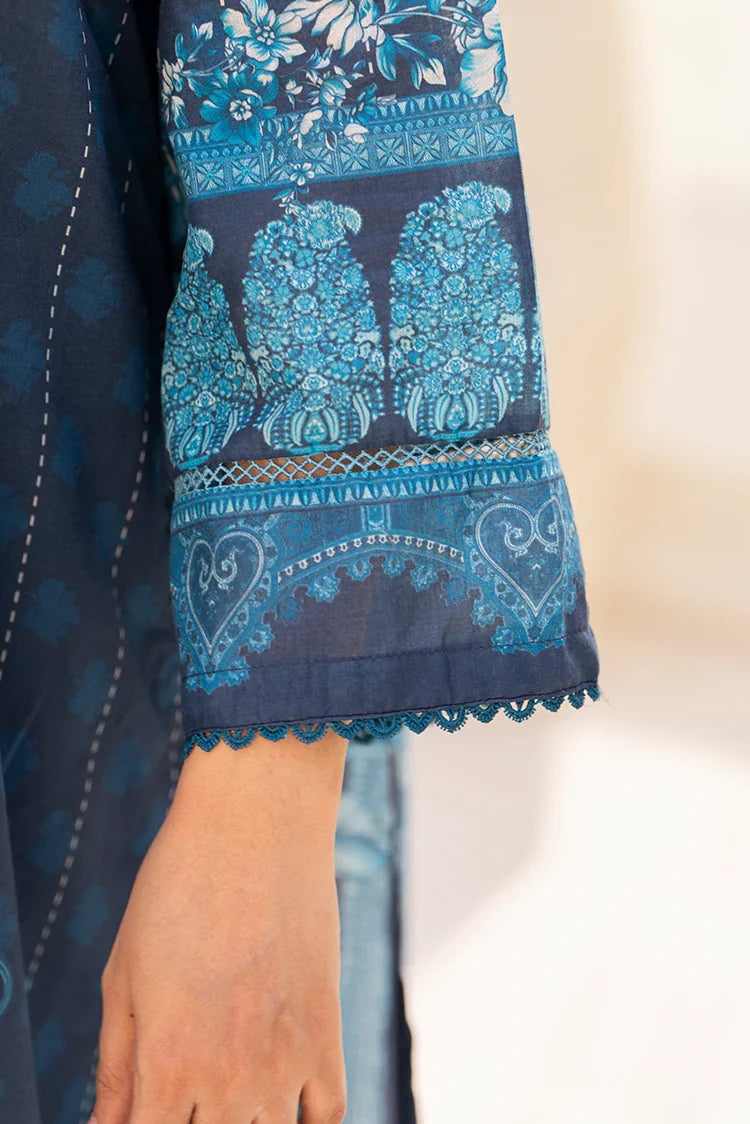 3-PC Unstitched Printed Lawn Suit