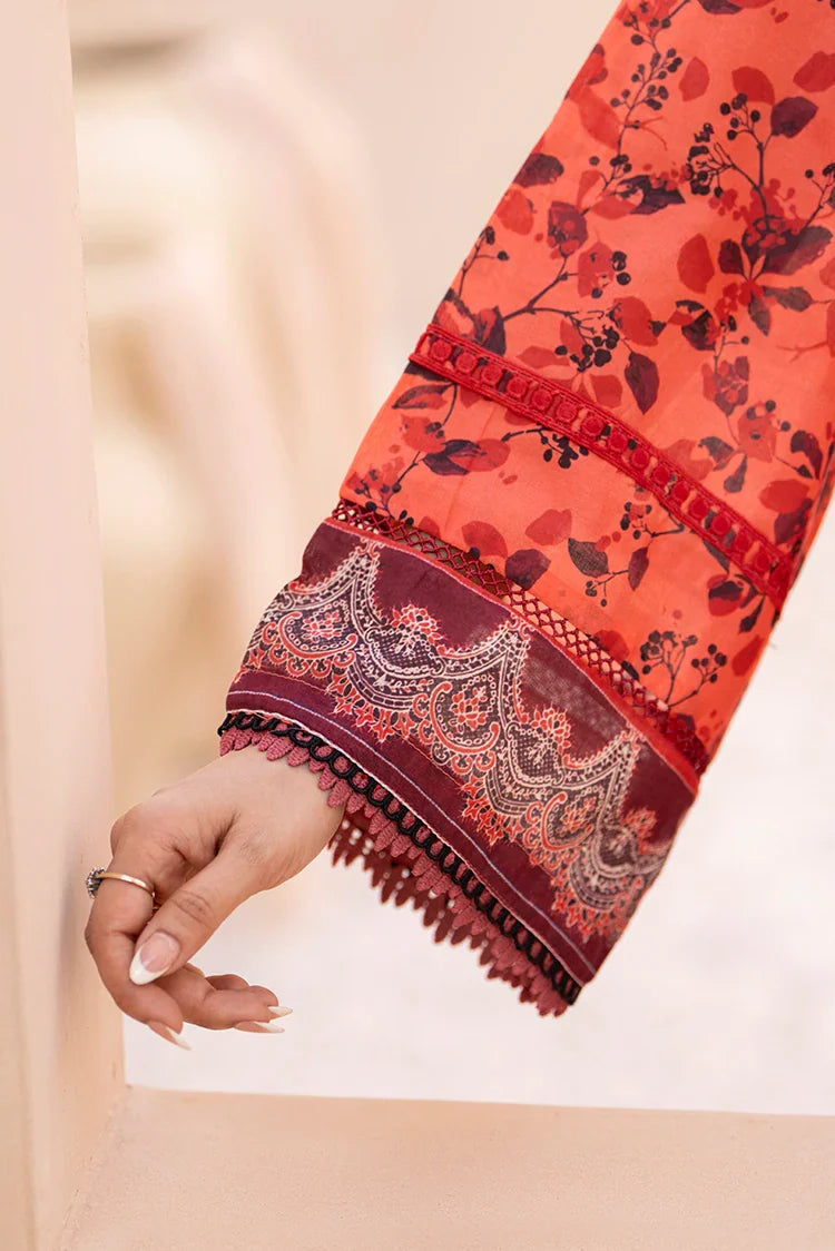 3-PC Unstitched Printed Lawn Suit