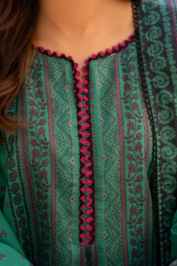 3-PC Unstitched Printed Lawn Suit