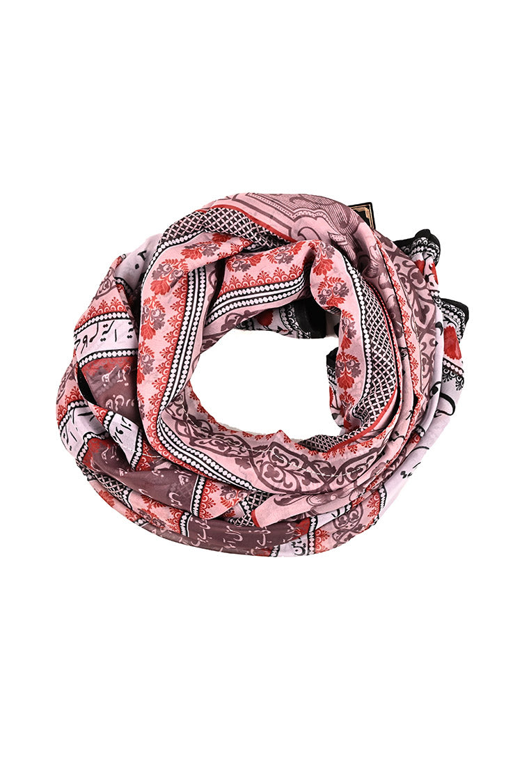 Poly Silk Printed Scarf