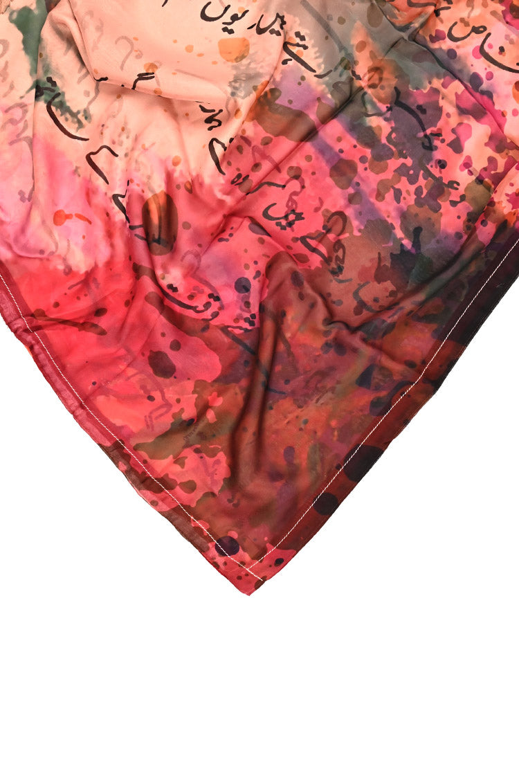 Poly Silk Printed Scarf