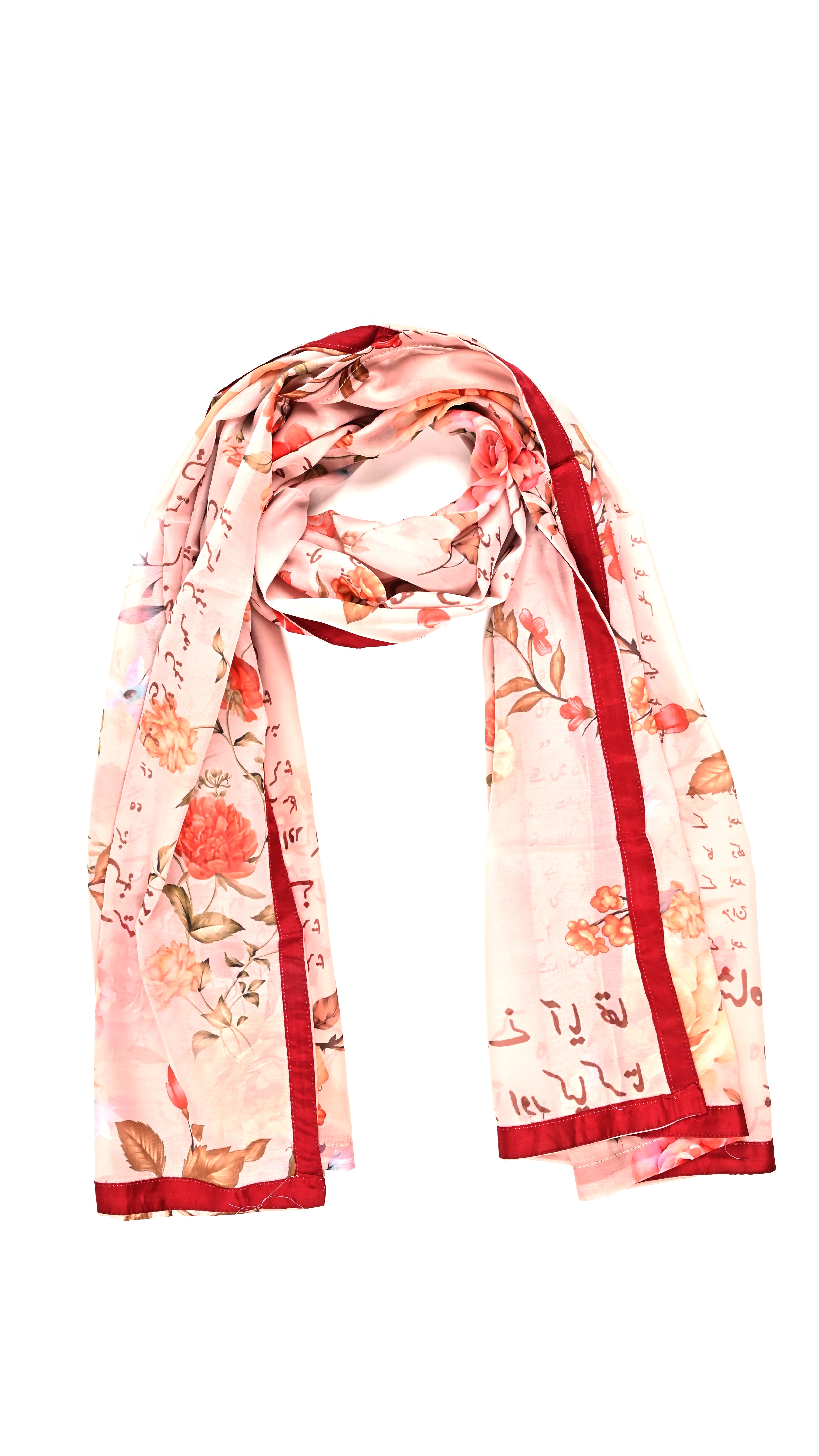 Poly Silk Printed Scarf