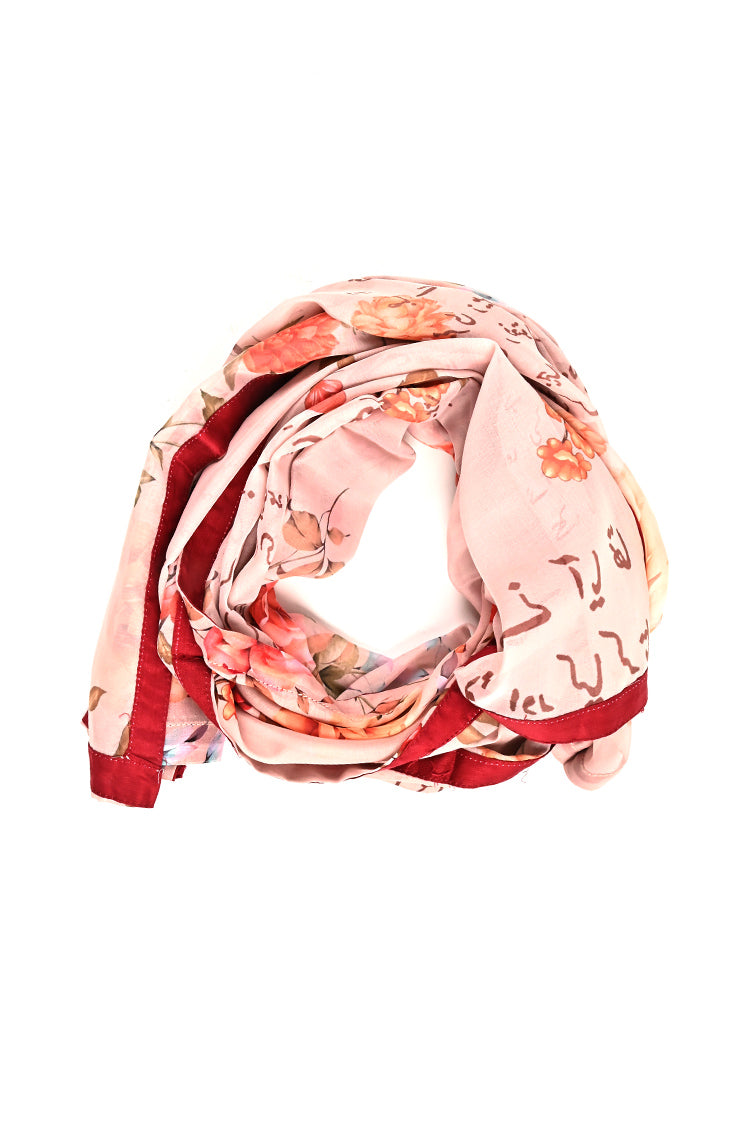 Poly Silk Printed Scarf