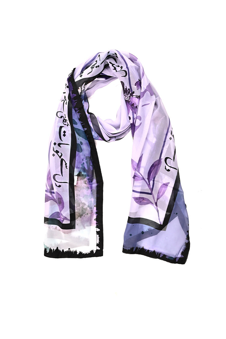 Poly Silk Printed Scarf