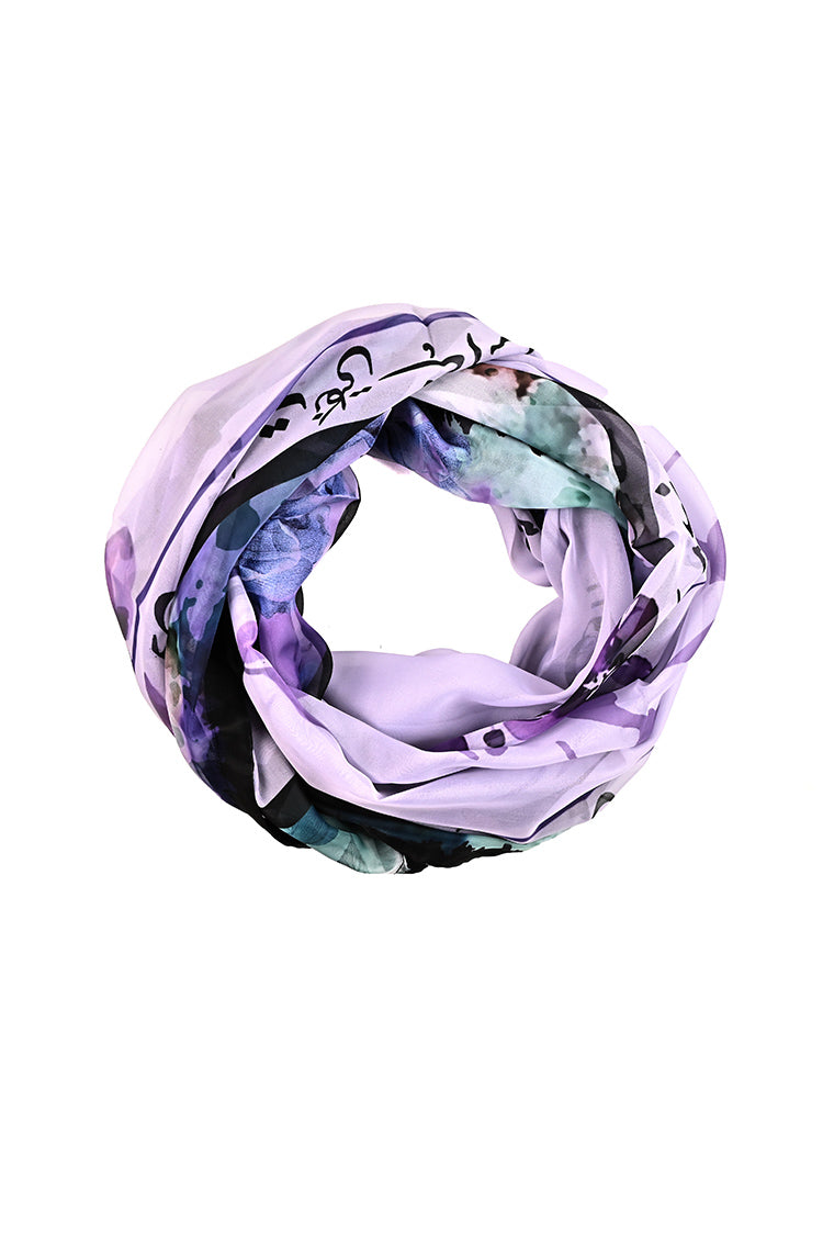 Poly Silk Printed Scarf