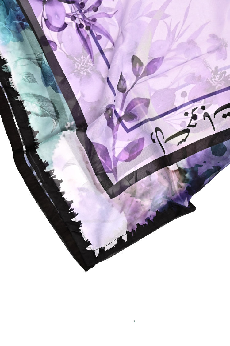 Poly Silk Printed Scarf