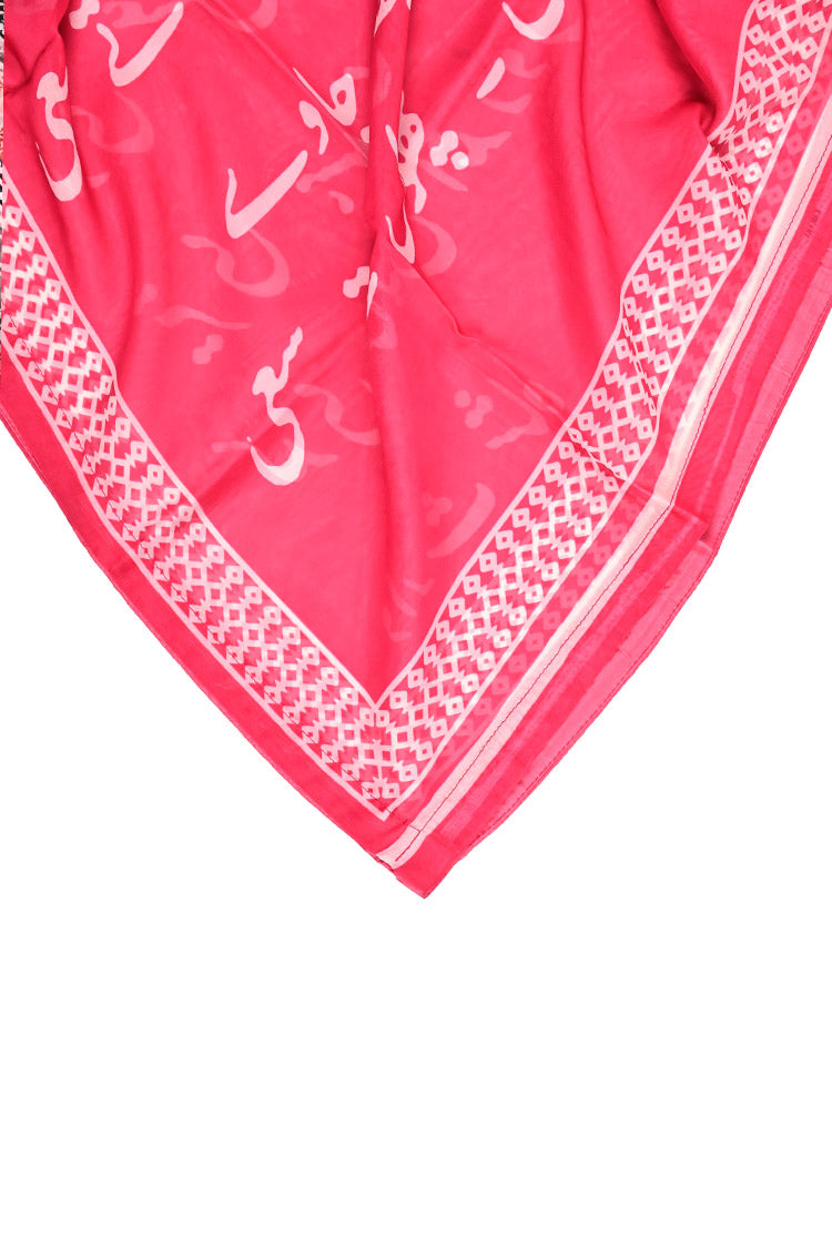 Poly Silk Printed Scarf