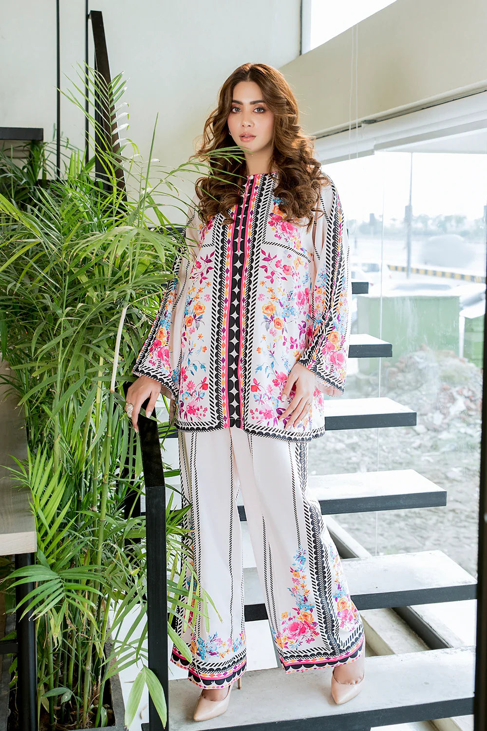 Co-ord Sets Women - Fusion Floral & Premium Blended – Ellena
