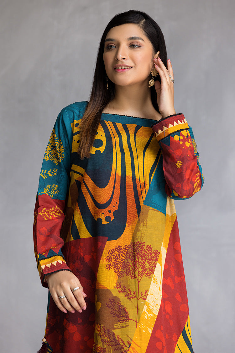 1-PC Stitched Khaddar Kurti