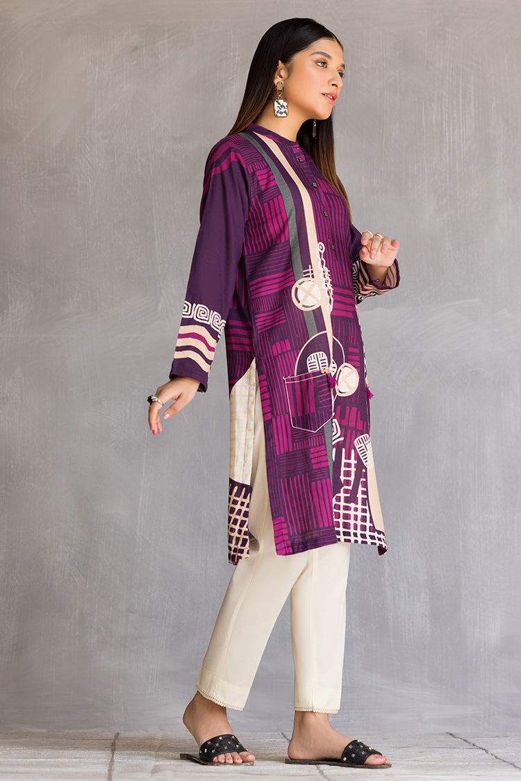 1-PC Stitched Khaddar Kurti