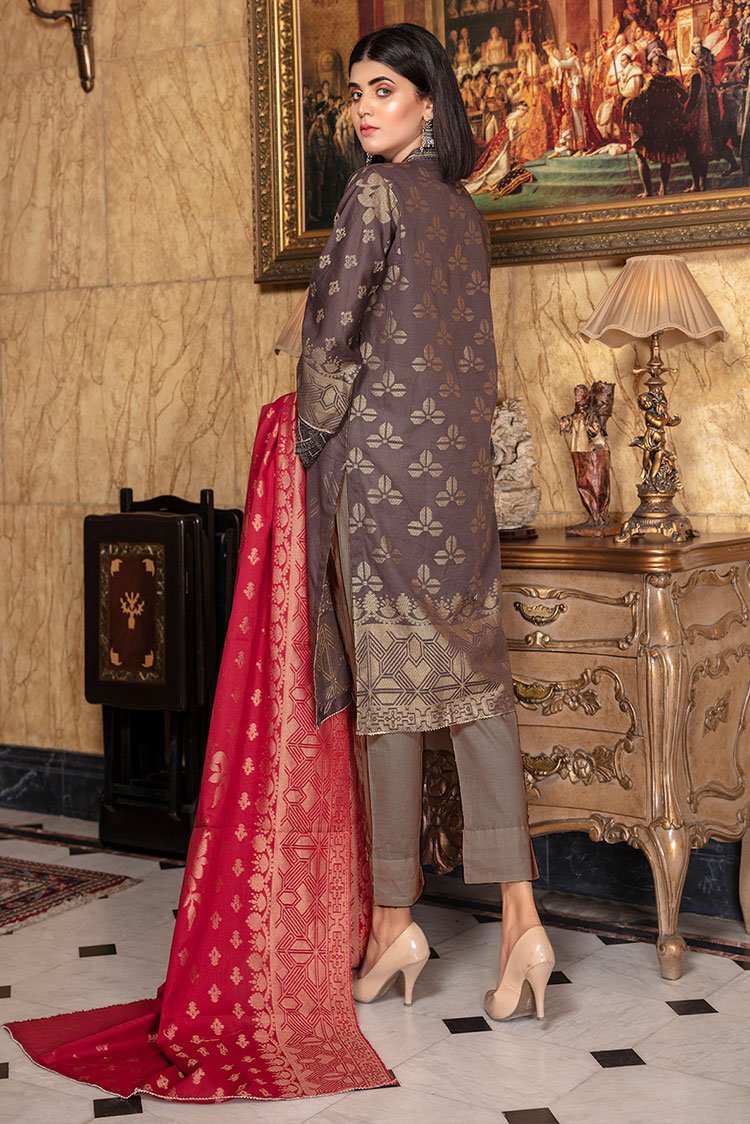 2-PC Stitched Jacquard Suit