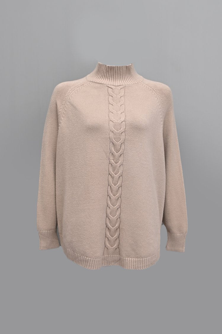 Turtle Neck Pullover Sweater