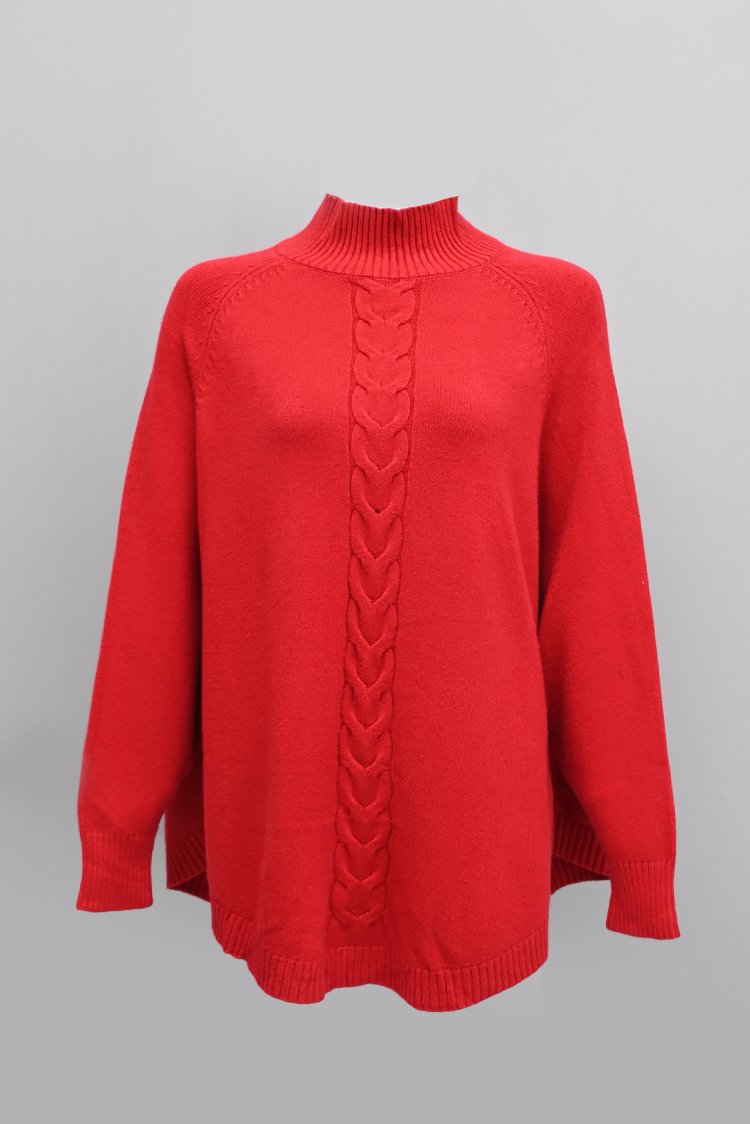 Turtle Neck Pullover Sweater