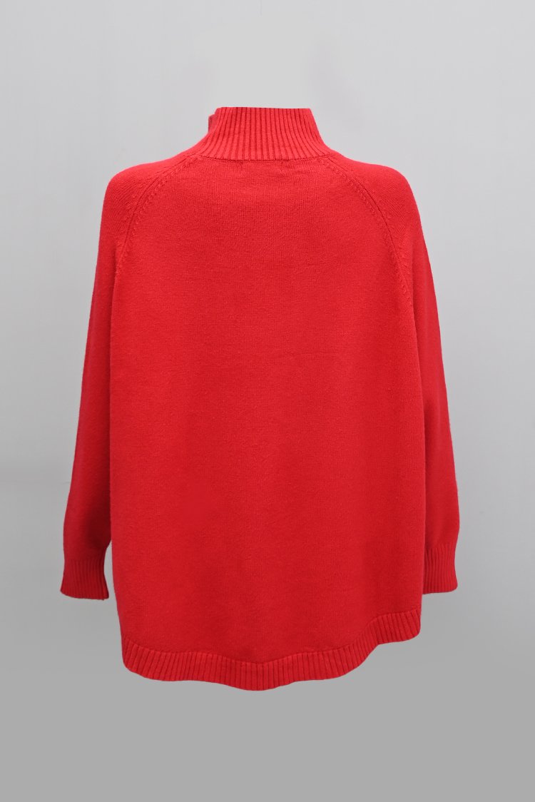 Turtle Neck Pullover Sweater