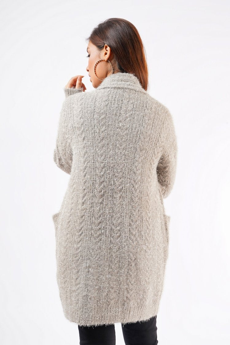 Shawl Collar Cardigan Sweater