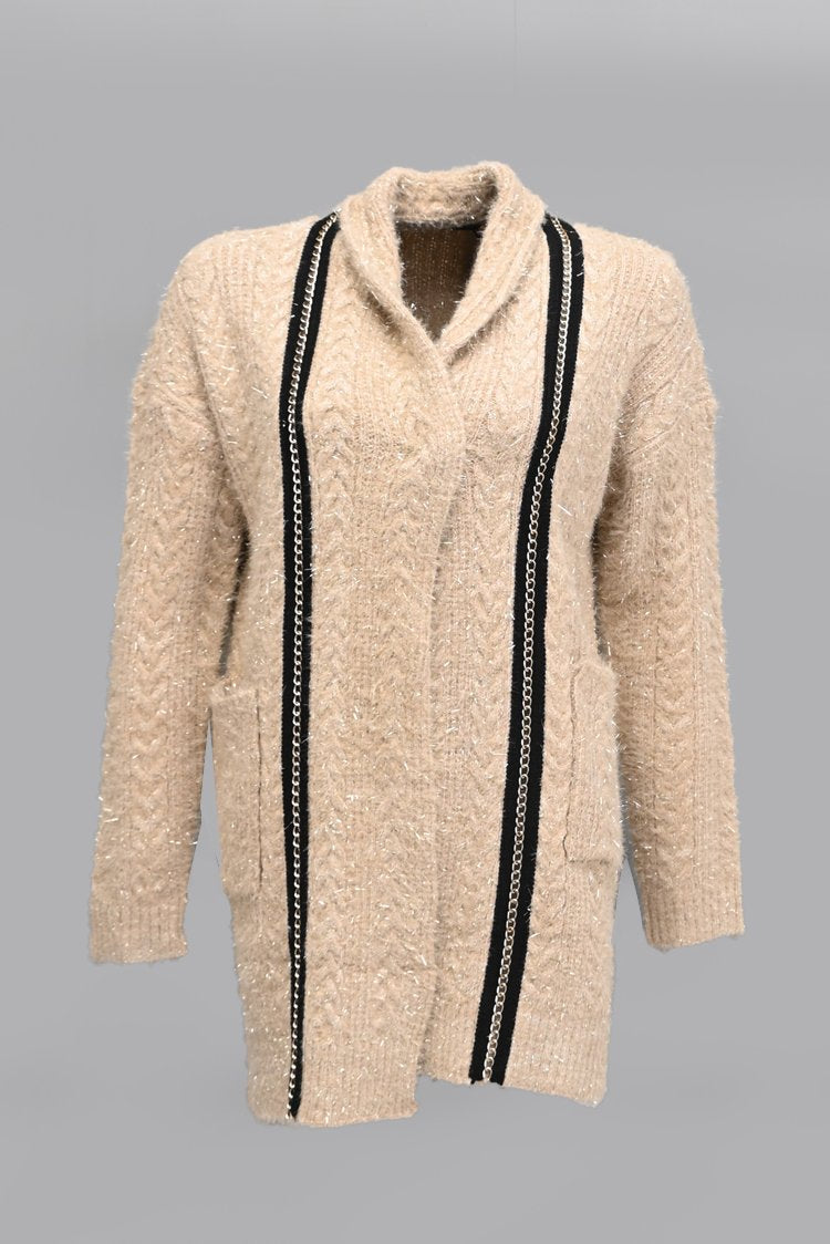 Shawl Collar Cardigan Sweater