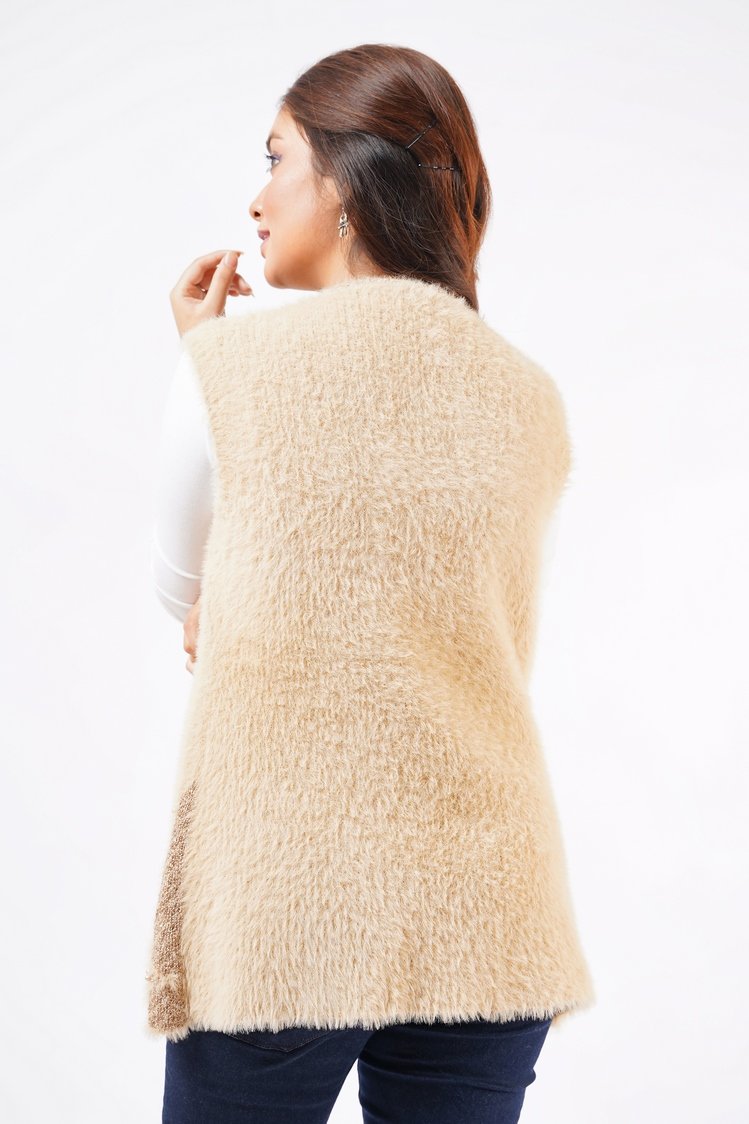 Round Neck Cardigan Sweater