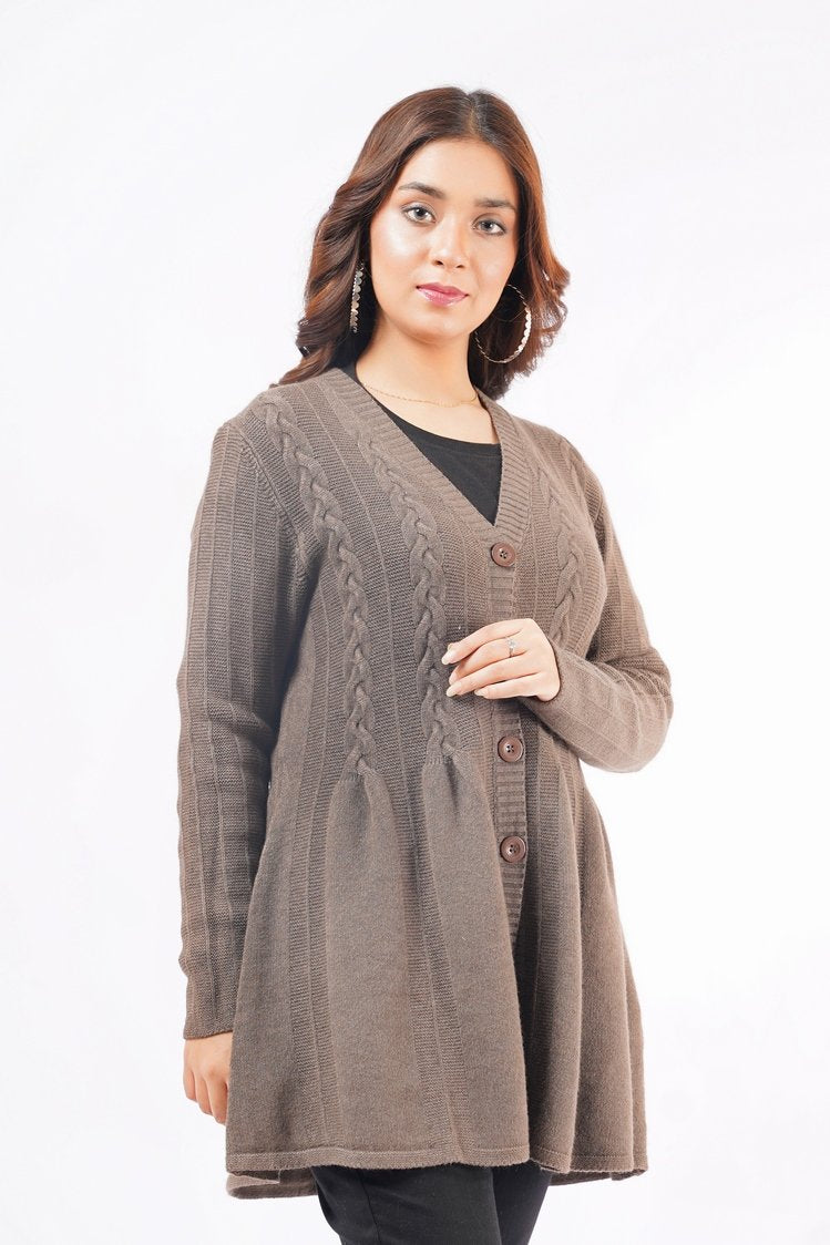 V-Neck Cardigan Sweater – Ellena