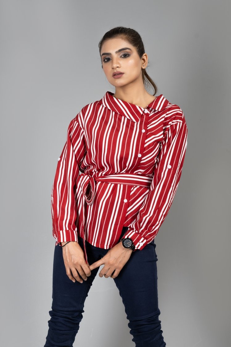 Full Sleeves Printed Top