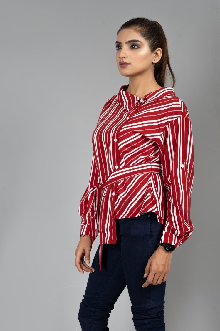 Full Sleeves Printed Top