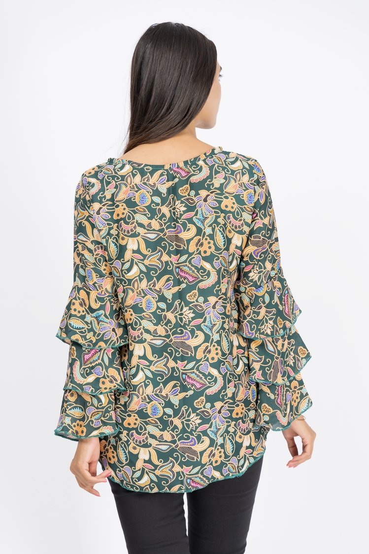 Printed Georgette Top