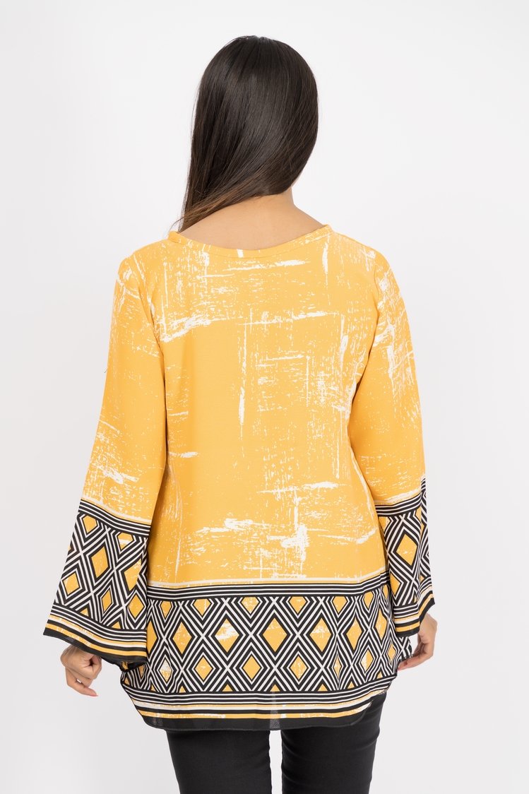 Printed Georgette Top