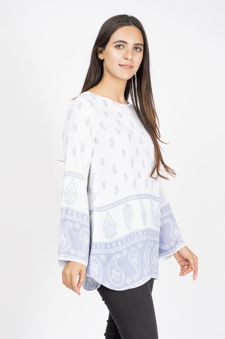 Printed Georgette Top