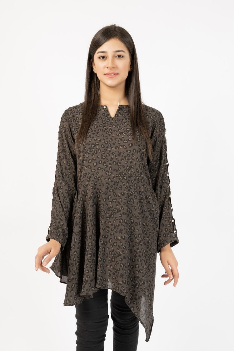 Printed Georgette Top