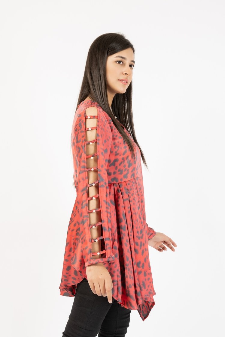 Printed Georgette Top