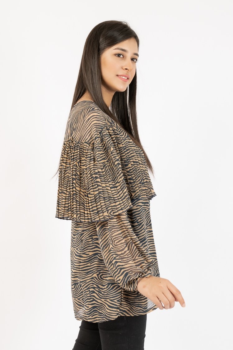 Printed Georgette Top