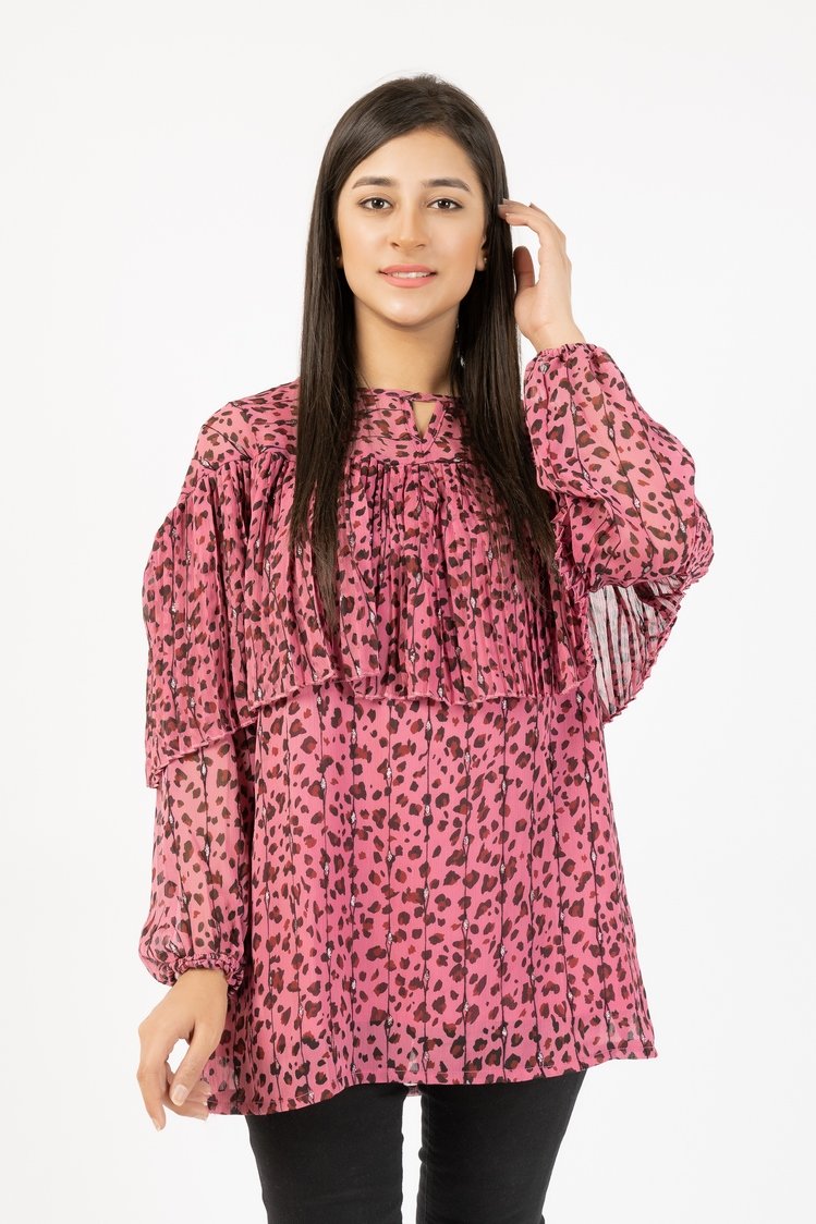 Printed Georgette Top