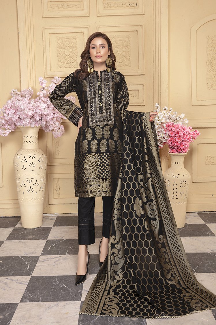 2-PC Stitched Jacquard Suit