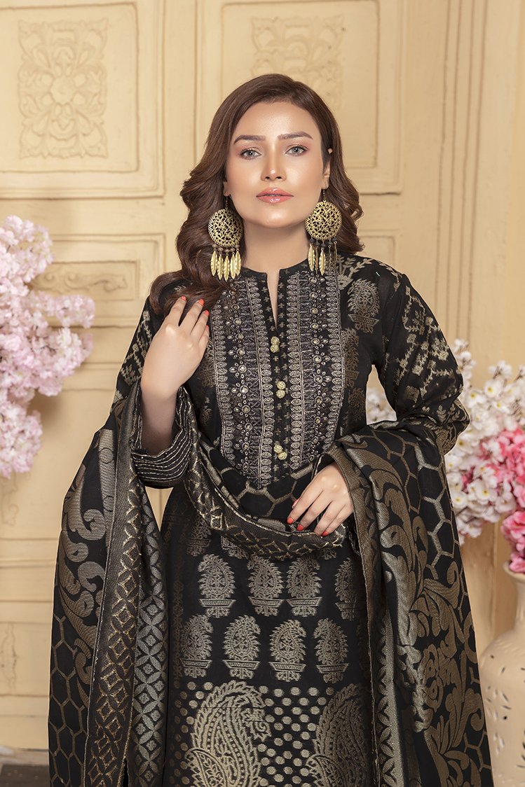 2-PC Stitched Jacquard Suit