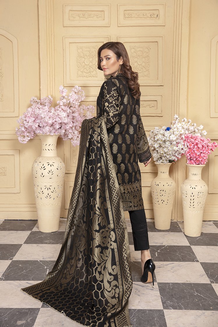 2-PC Stitched Jacquard Suit