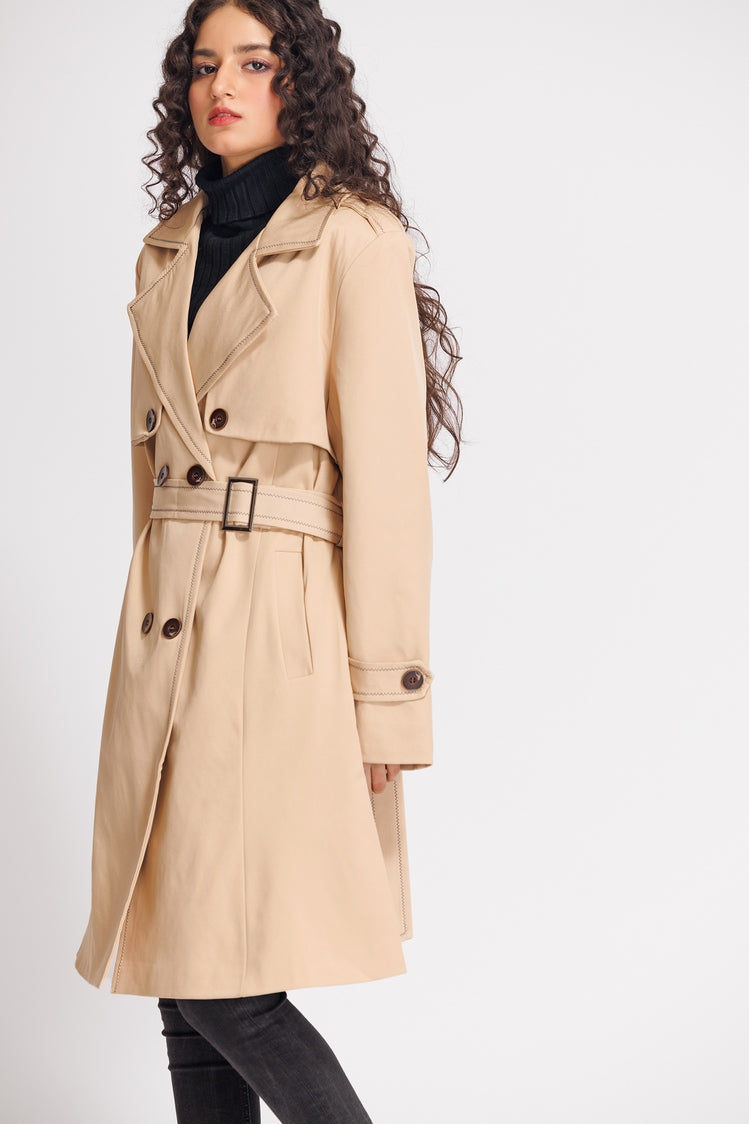 Womens Long Coat Ellena