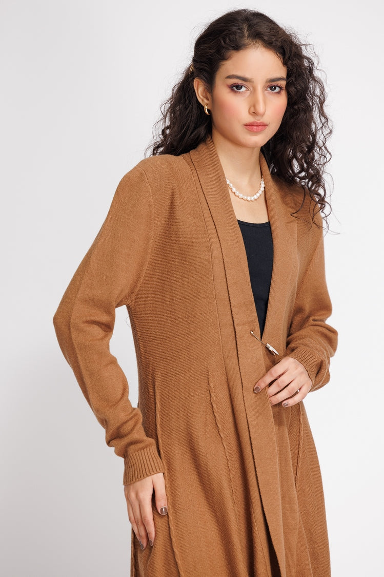 V-Neck Cardigan Sweater