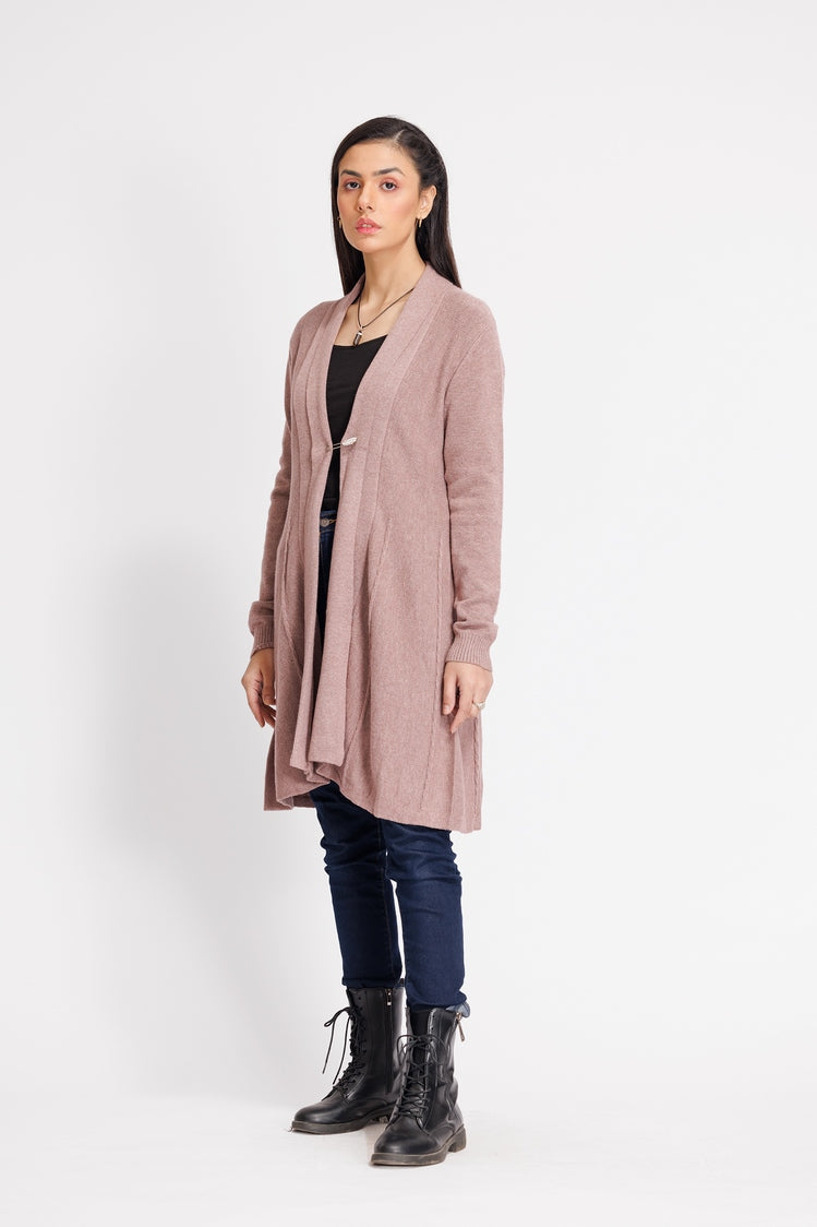 V-Neck Cardigan Sweater