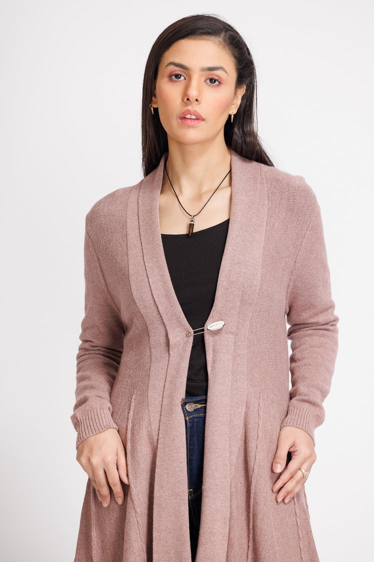 V-Neck Cardigan Sweater