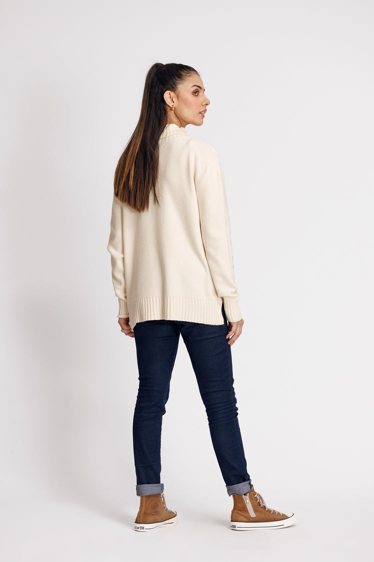 Turtle Neck Pullover Sweater