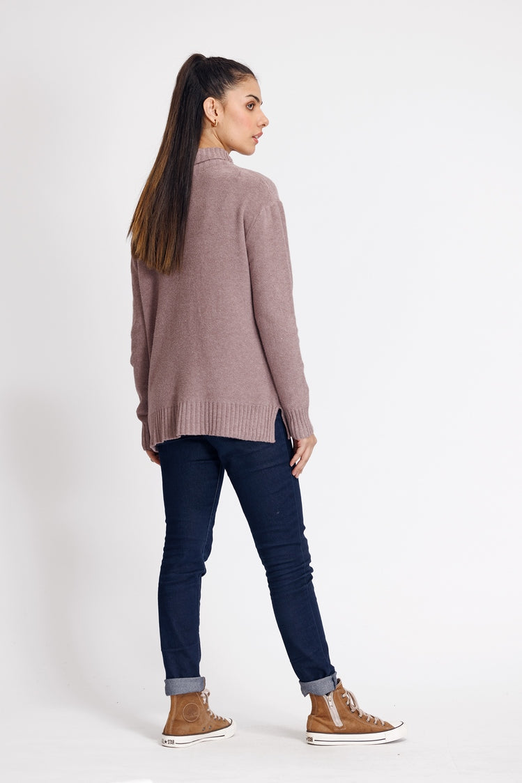 Turtle Neck Pullover Sweater