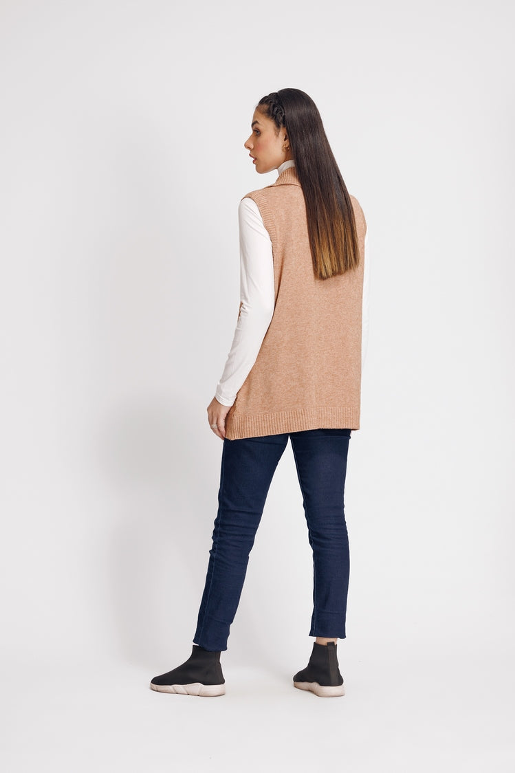 V-Neck Cardigan Sweater