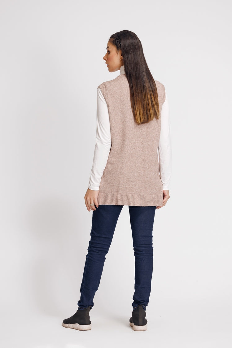 V-Neck Cardigan Sweater