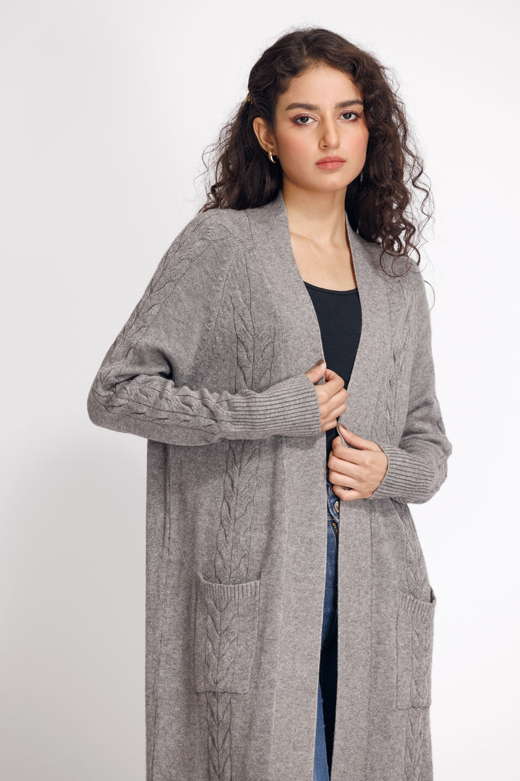 V-Neck Cardigan Sweater